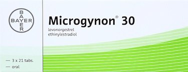 Microgynon - combination pill containing ethinylestradiol and levonorgestrel