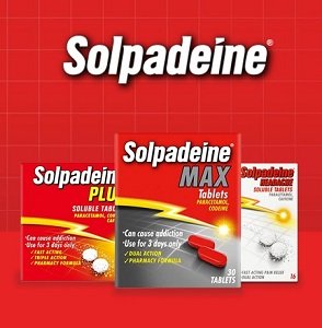 Solpadeine range of over the counter codeine