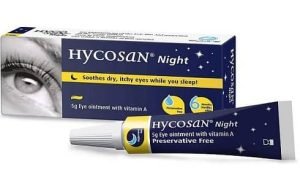 Hycosan Night - Xailin Night eye ointment alternative 